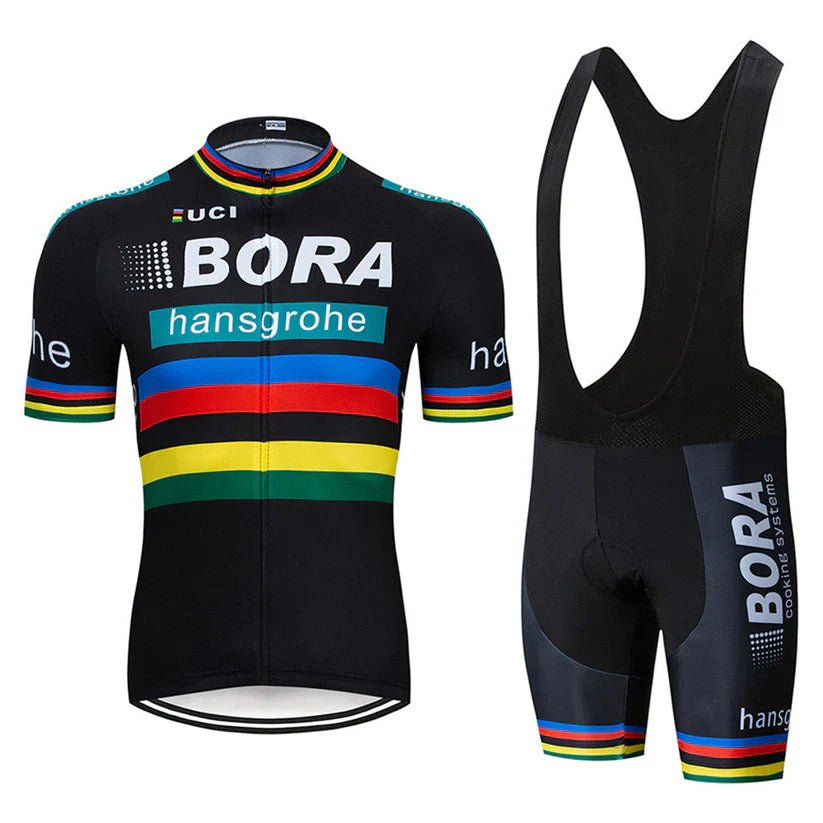 Bora - Professionellt cykelset Svart