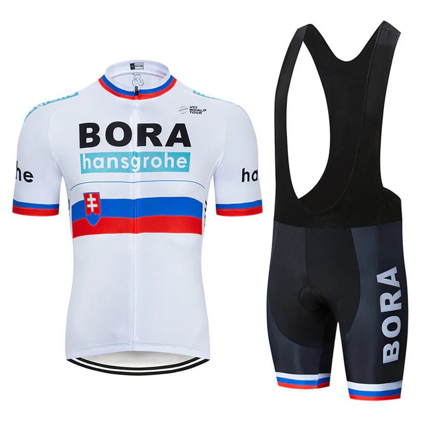 Bora - Professionellt cykelset Vit Slovakien