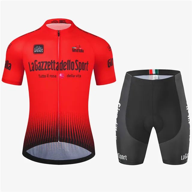 CyclingPro | Set med cykelkläder Röd