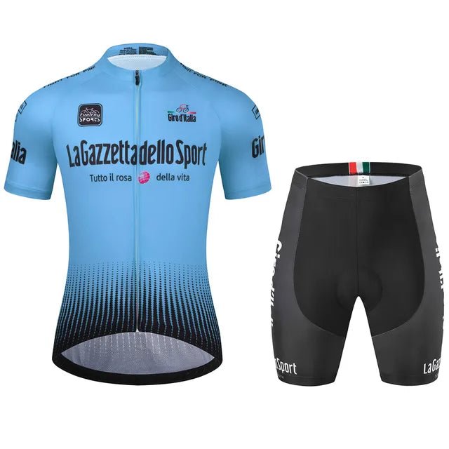 CyclingPro | Set med cykelkläder Ljusblå