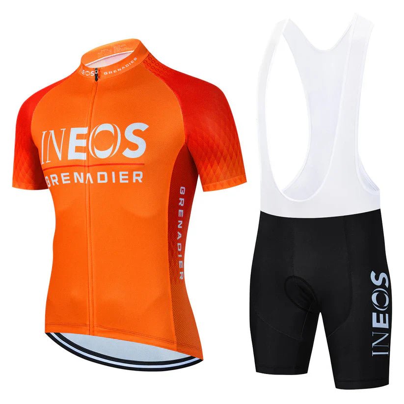 Ineos - Set för professionell cykling Orange