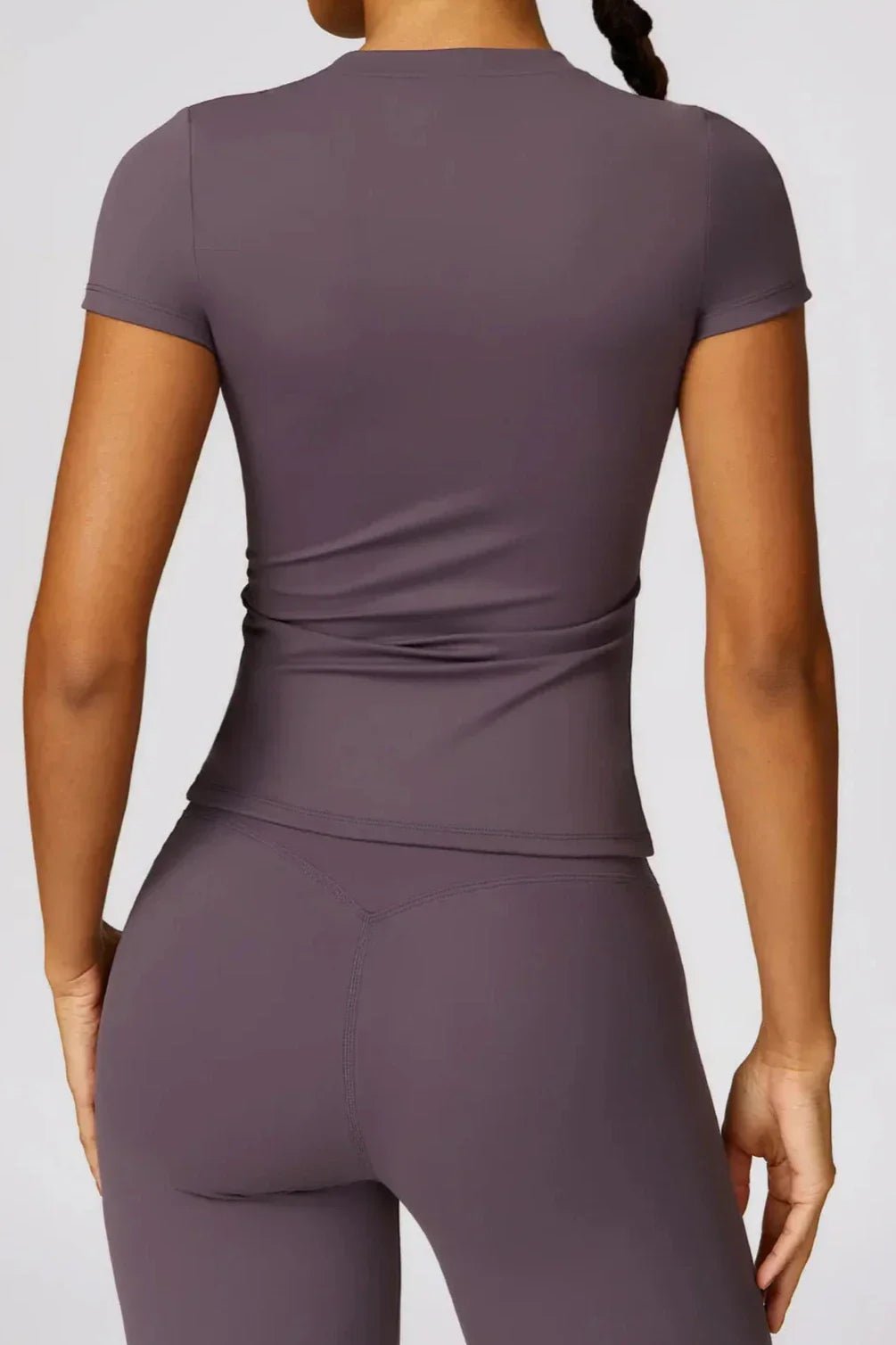 JASY | Elegant seamless leggings och t-shirt set för ultimat bärkomfort