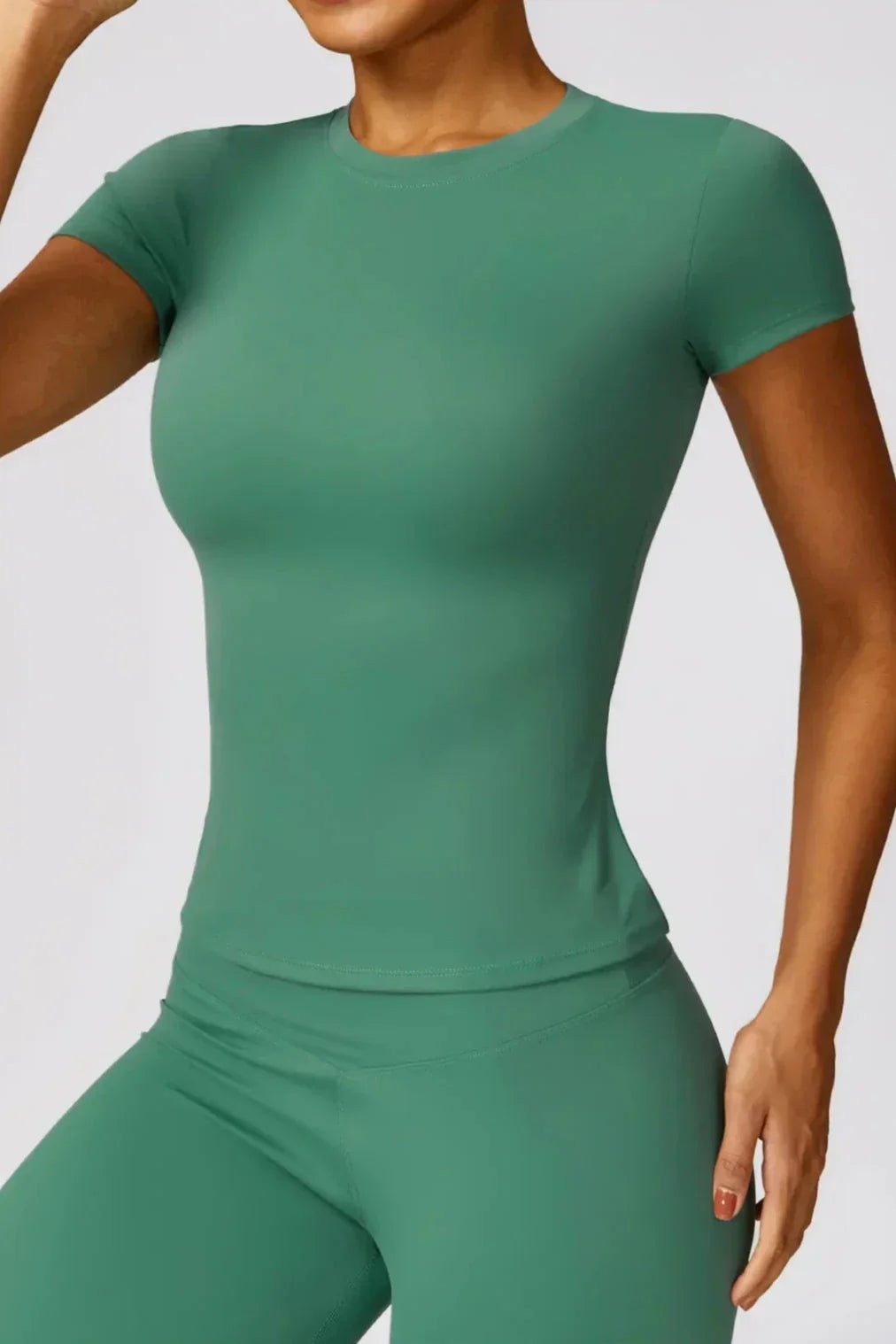 JASY | Elegant sömlös leggings- och t-shirtset för ultimat komfort