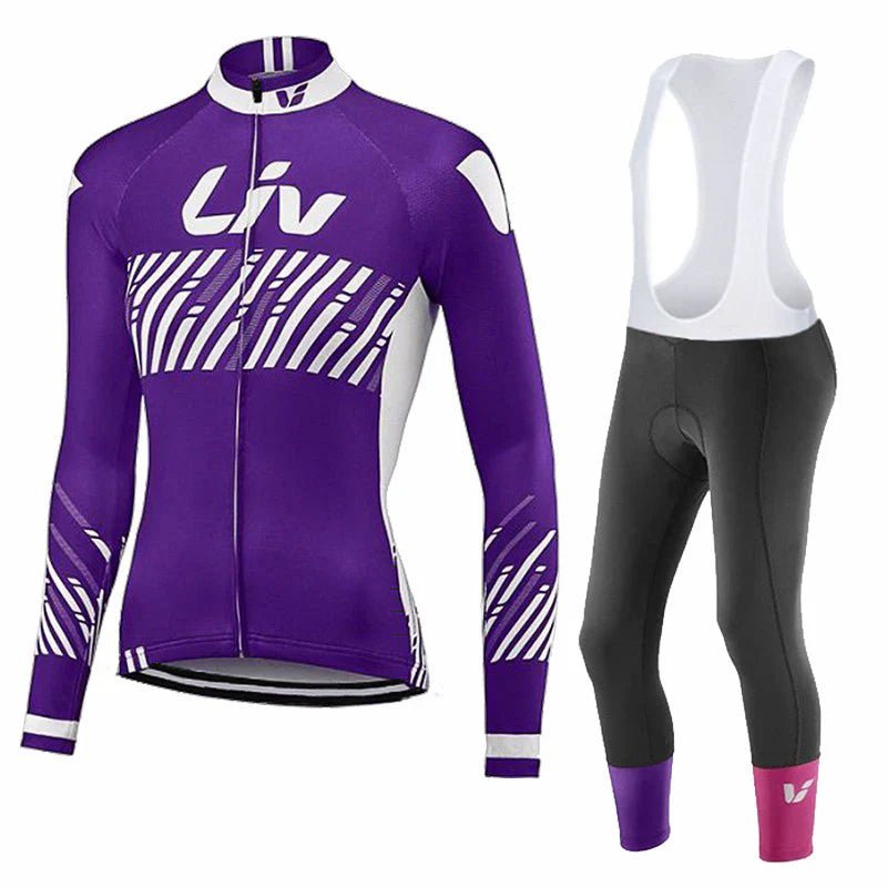 LIV V2 – PRO damernas vintercykelset med hängselbyxor Modell 02