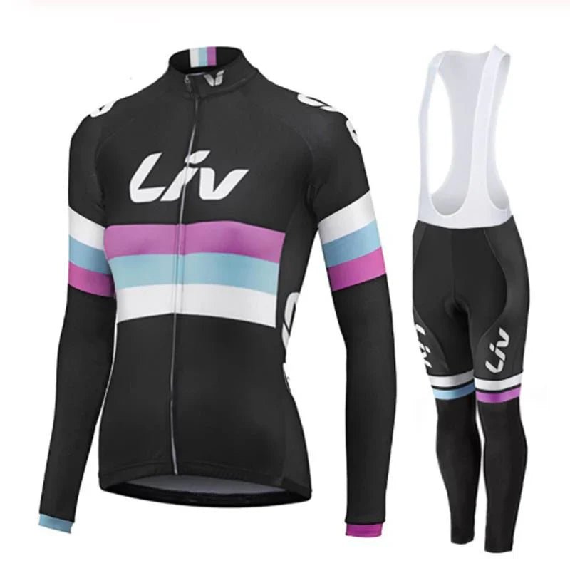 LIV V2 – PRO damernas vintercykelset med hängselbyxor Modell 06
