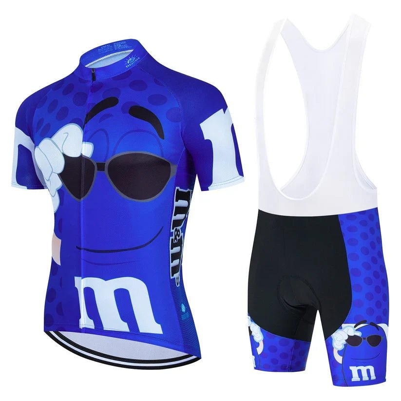 M&M - Nytt cykelset Blå