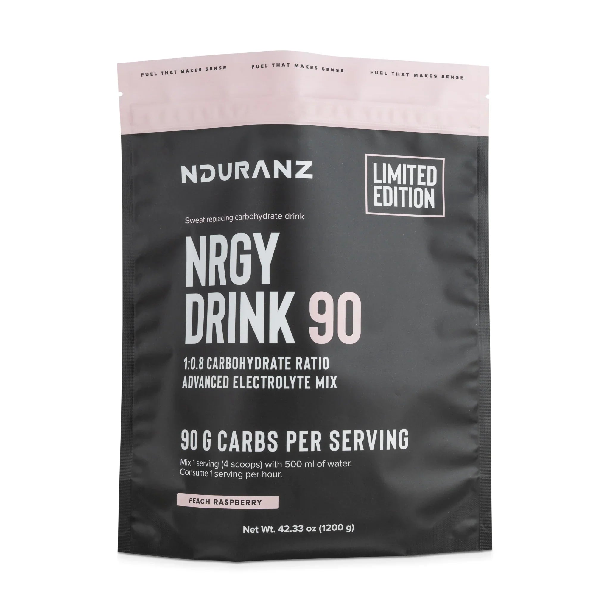 Nrgy Drink 90 – Sports Drink, Limited Edition Persika- Hallon (06 28)