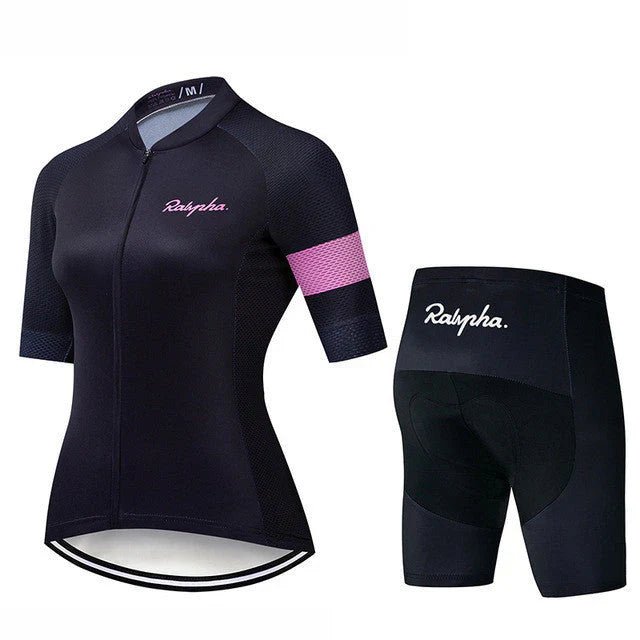 Rapha - Cykelställ för damer Svart Rosa