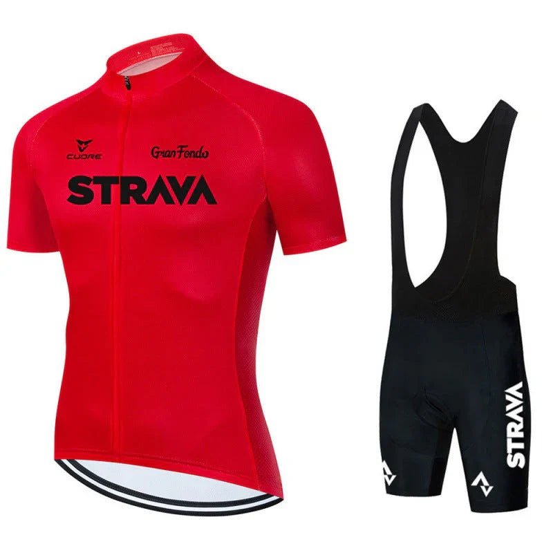Strava | Pro-cykelsats Röd