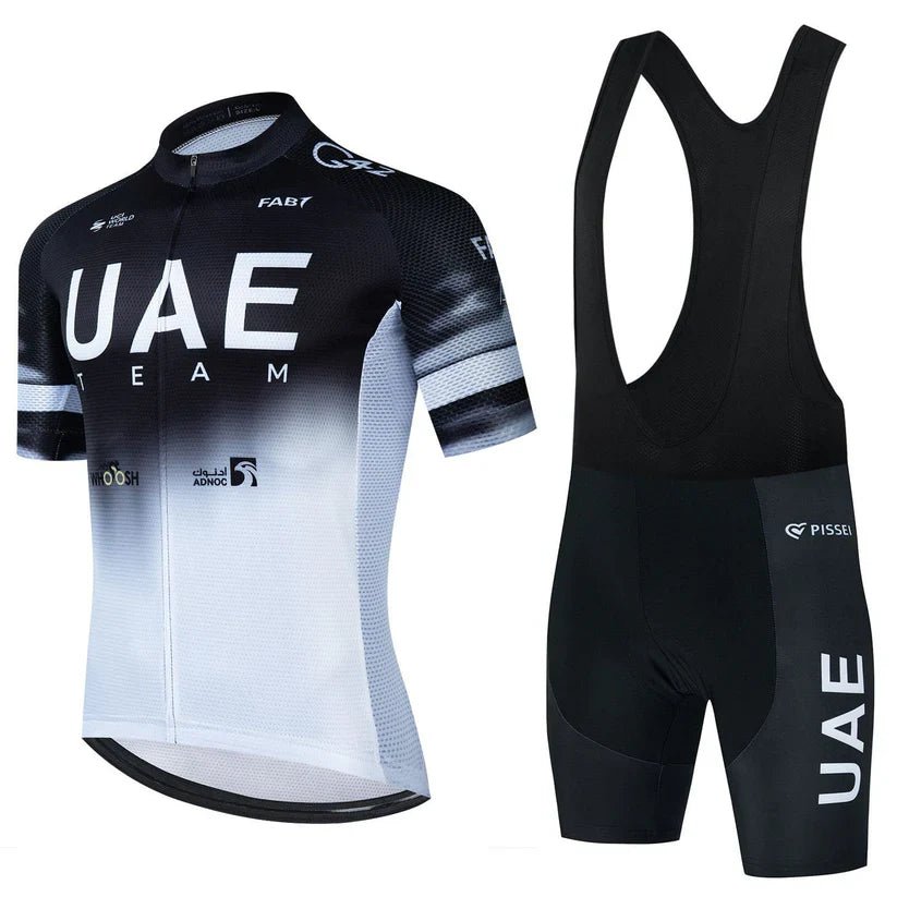UAE - Professionell cykelklädesuppsättning Vit